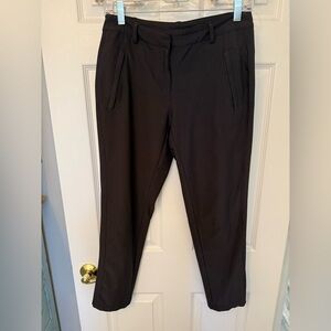 Slazenger Women's Black Straight Leg Black Golf Pants Size 4